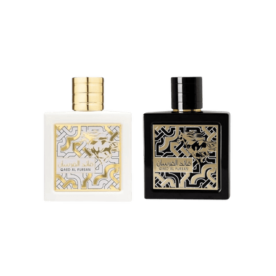 Lattafa Perfumes Qaed Al Fursan Unlimited 3.4oz 100ml & Qaed Al Fursan for Everyone 3.4oz 100ml