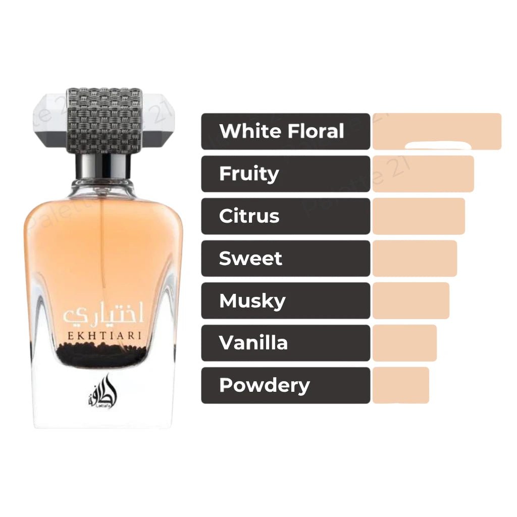 Lattafa Perfumes Qimmah 3.4oz 100ml & Ekhtiari 3.4oz 100ml