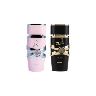 Lattafa Perfumes Yara 3.4oz 100ml & Asad 3.4oz 100ml