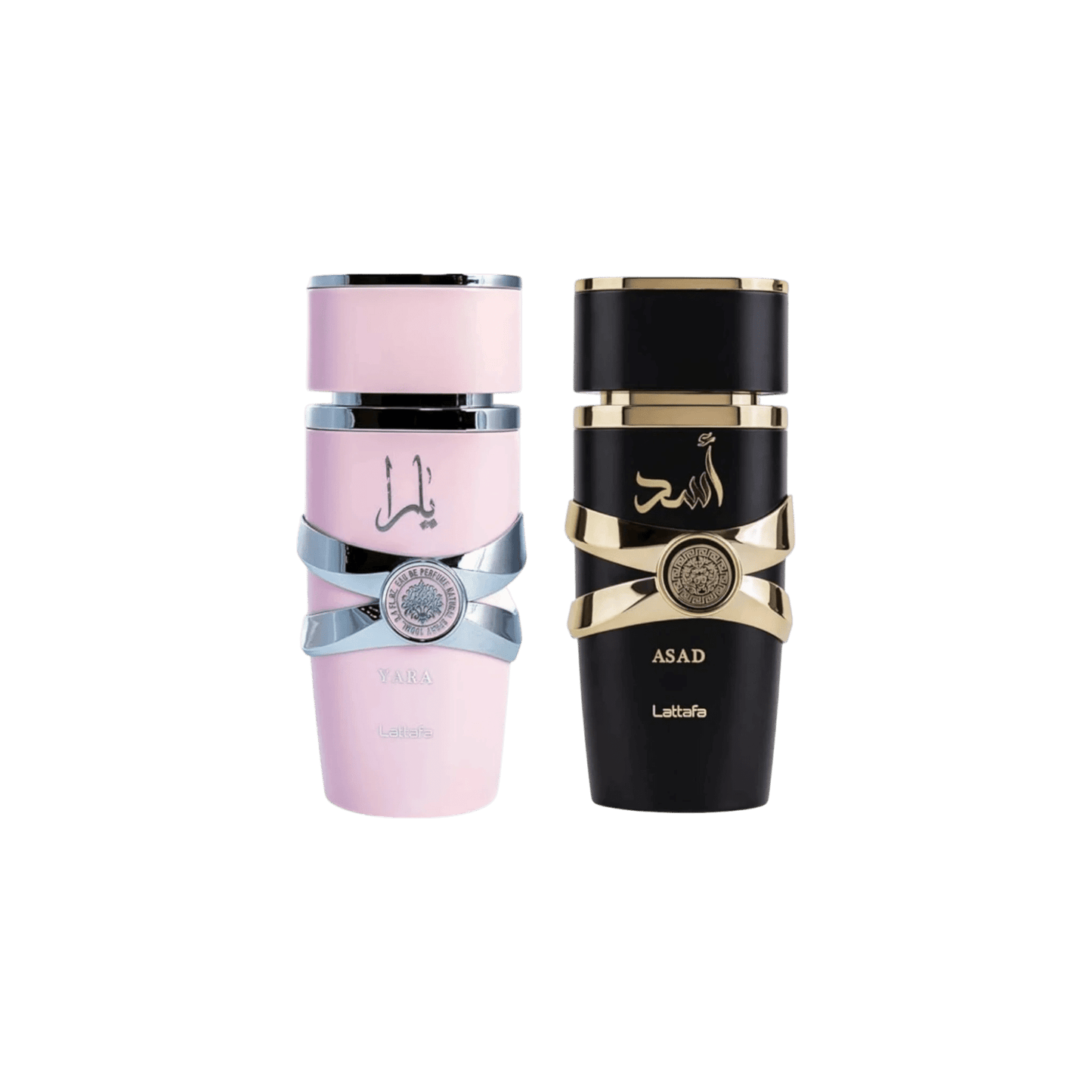 Lattafa Perfumes Yara 3.4oz 100ml & Asad 3.4oz 100ml