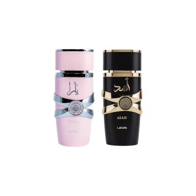 Lattafa Perfumes Yara 3.4oz 100ml & Asad 3.4oz 100ml