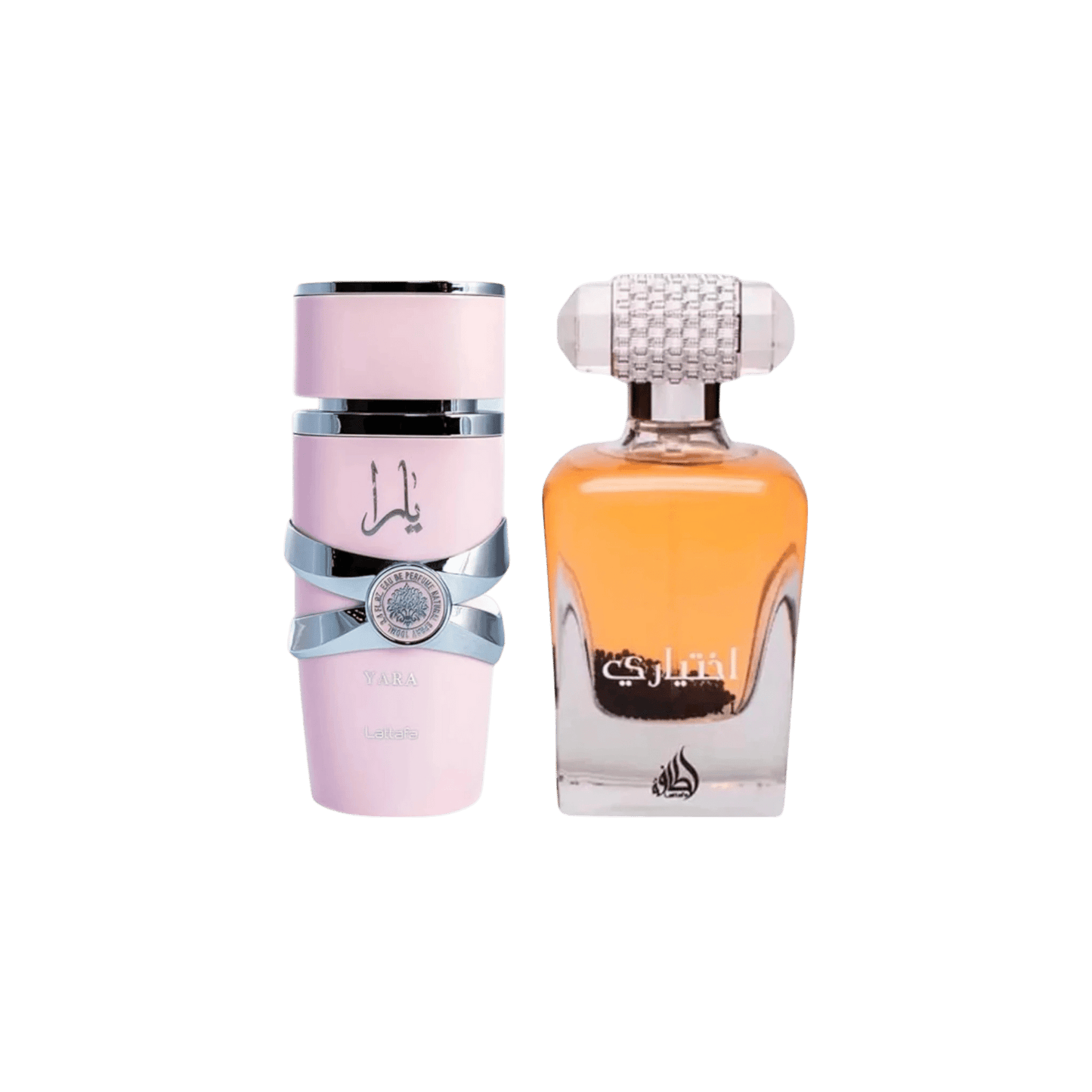 Lattafa Perfumes Yara 3.4oz 100ml & Ekhtiari 3.4oz 100ml