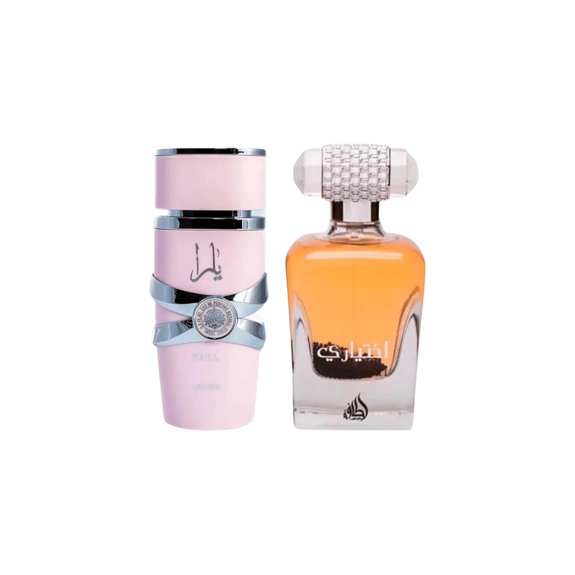 Lattafa Perfumes Yara 3.4oz 100ml & Ekhtiari 3.4oz 100ml