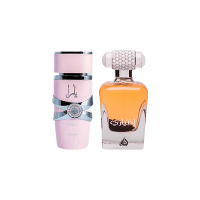 Lattafa Perfumes Yara 3.4oz 100ml & Ekhtiari 3.4oz 100ml
