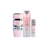 Lattafa Perfumes Yara 3.4oz 100ml & Yara Deodorant 6.67oz 200ml & Yara Roll - on 10ml
