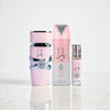 Lattafa Perfumes Yara 3.4oz 100ml & Yara Deodorant 6.67oz 200ml & Yara Roll - on 10ml