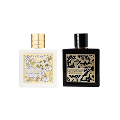 Lattafa Perfumes Qaed Al Fursan Unlimited 3.4oz 100ml & Qaed Al Fursan for Everyone 3.4oz 100ml