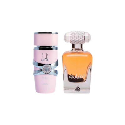 Lattafa Perfumes Yara 3.4oz 100ml & Ekhtiari 3.4oz 100ml