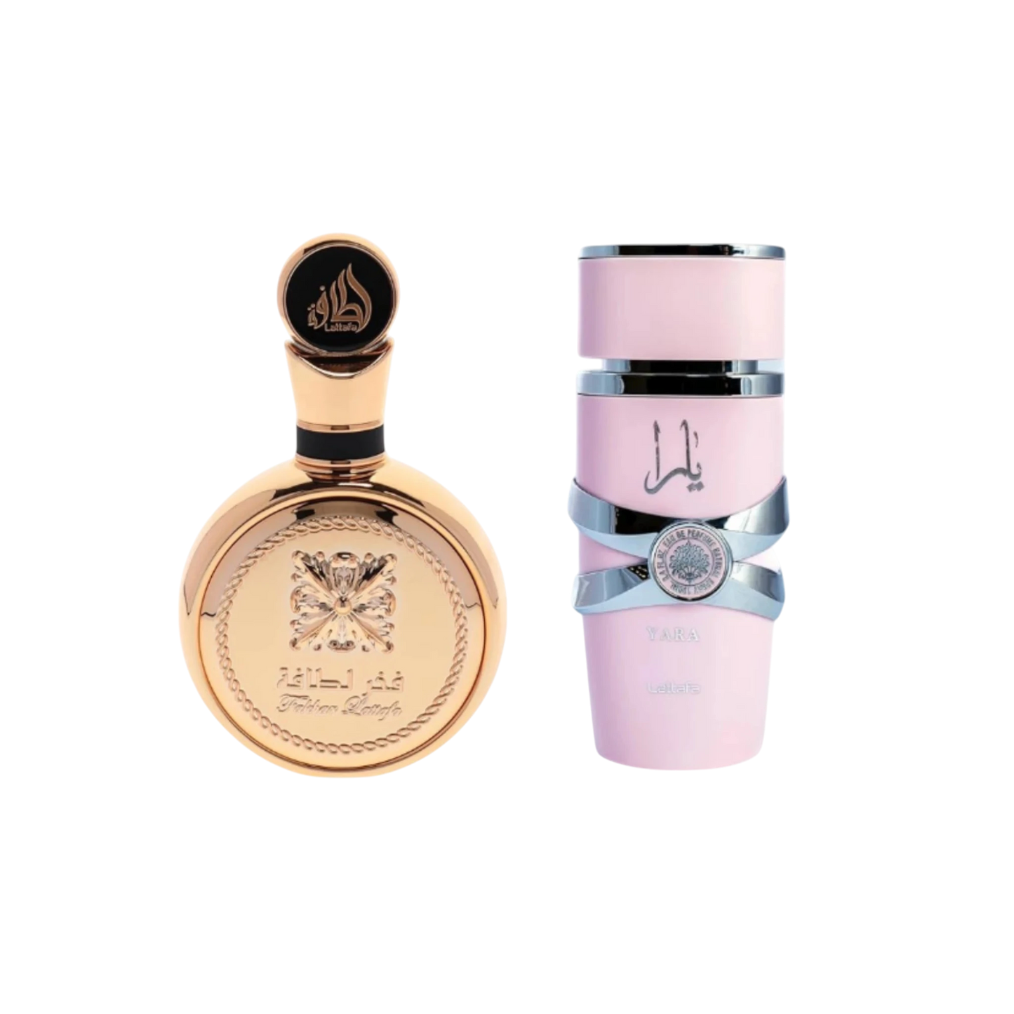 Lattafa Perfumes Yara 3.4oz 100ml & Fakhar Extrait 3.4oz 100ml