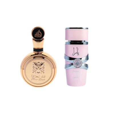 Lattafa Perfumes Yara 3.4oz 100ml & Fakhar Extrait 3.4oz 100ml