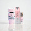 Lattafa Perfumes Yara 3.4oz 100ml & Yara Deodorant 6.67oz 200ml & Yara Roll-on 10ml