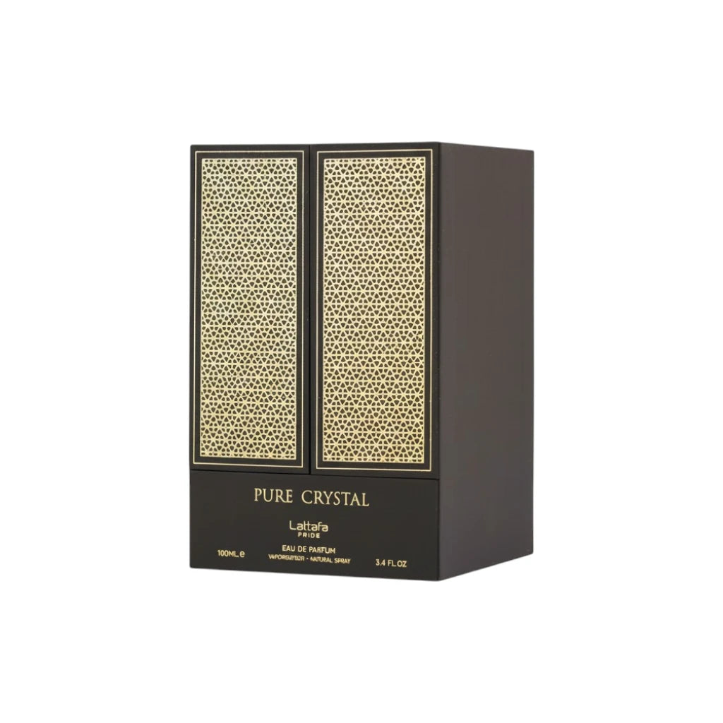 lattafa Pure Crystal Bottle Box