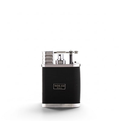 Palette 21 Arabian Oud Solid Black unisex Eau de Parfum in a sleek black textured bottle with silver metallic accents.
