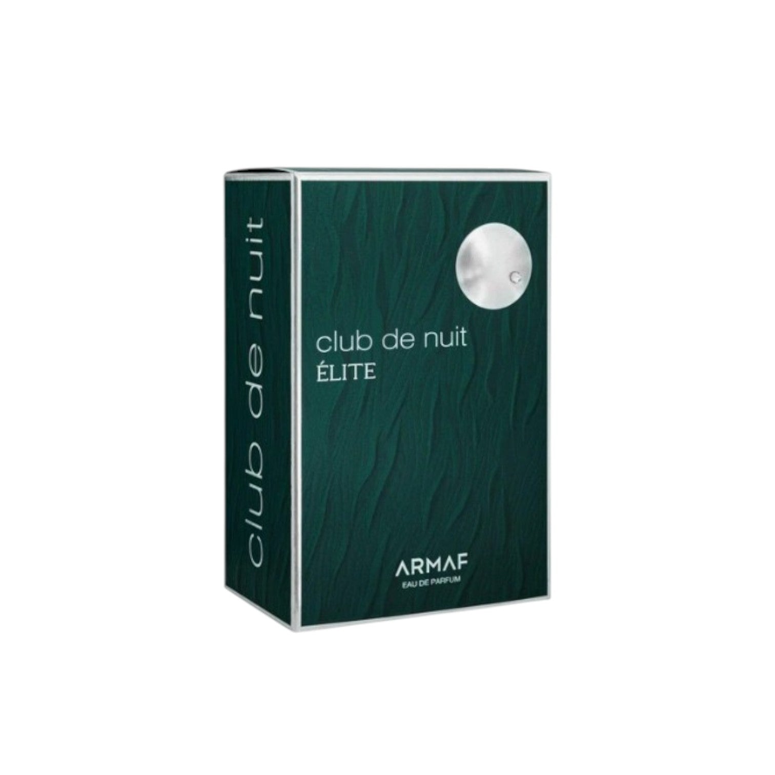 Palette 21 ARMAF Club De Nuit Élite Eau De Parfum fragrance box in a dark green textured finish with metallic accents.