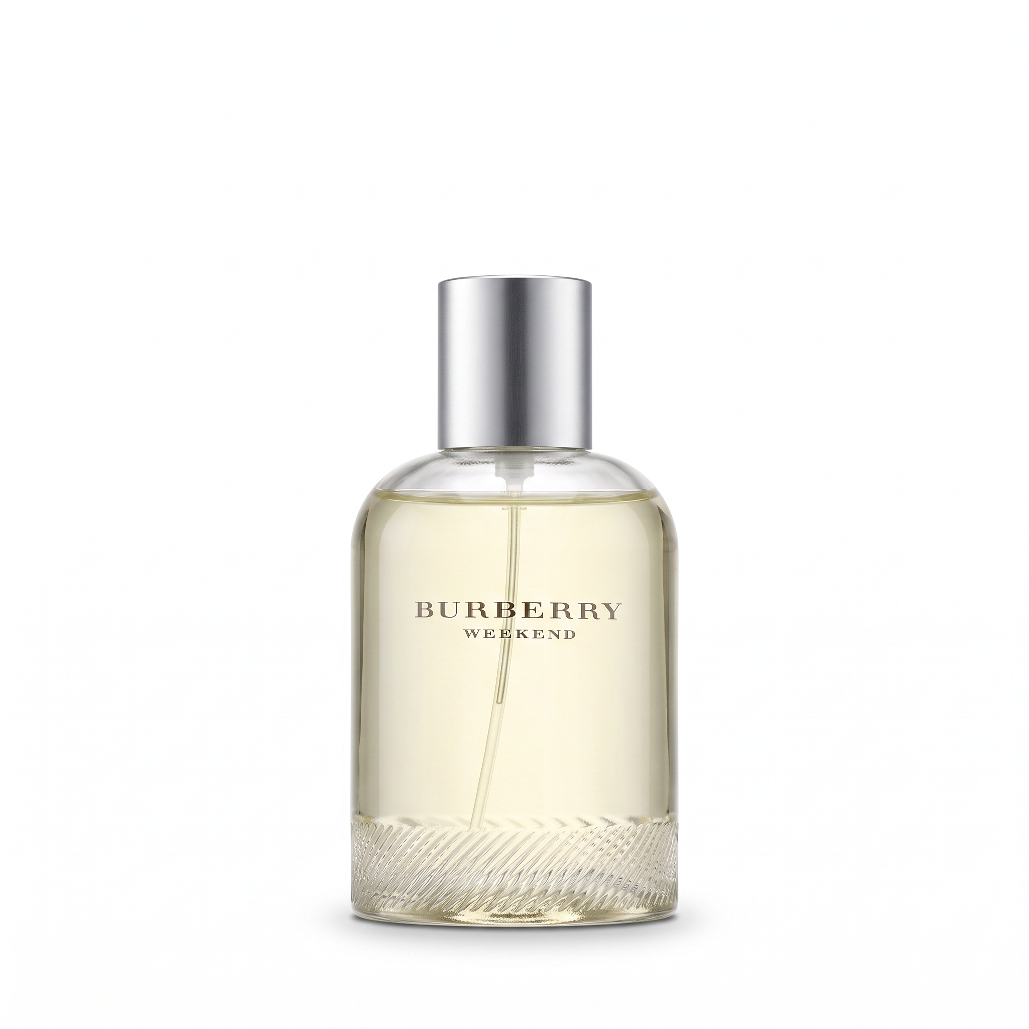 Palette 21 Burberry Weekend 1.7oz eau de parfum spray in a clear glass bottle with a silver cap