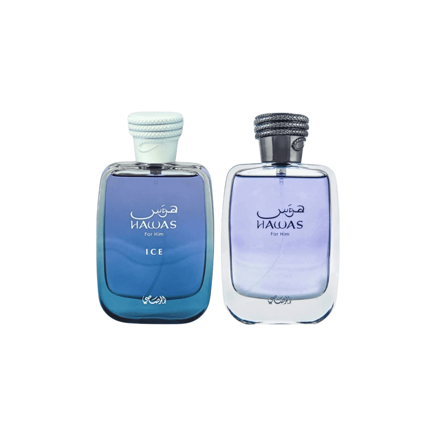 Rasasi Perfumes Hawas Men 3.4oz 100ml & Hawas Ice Men 3.4oz 100ml