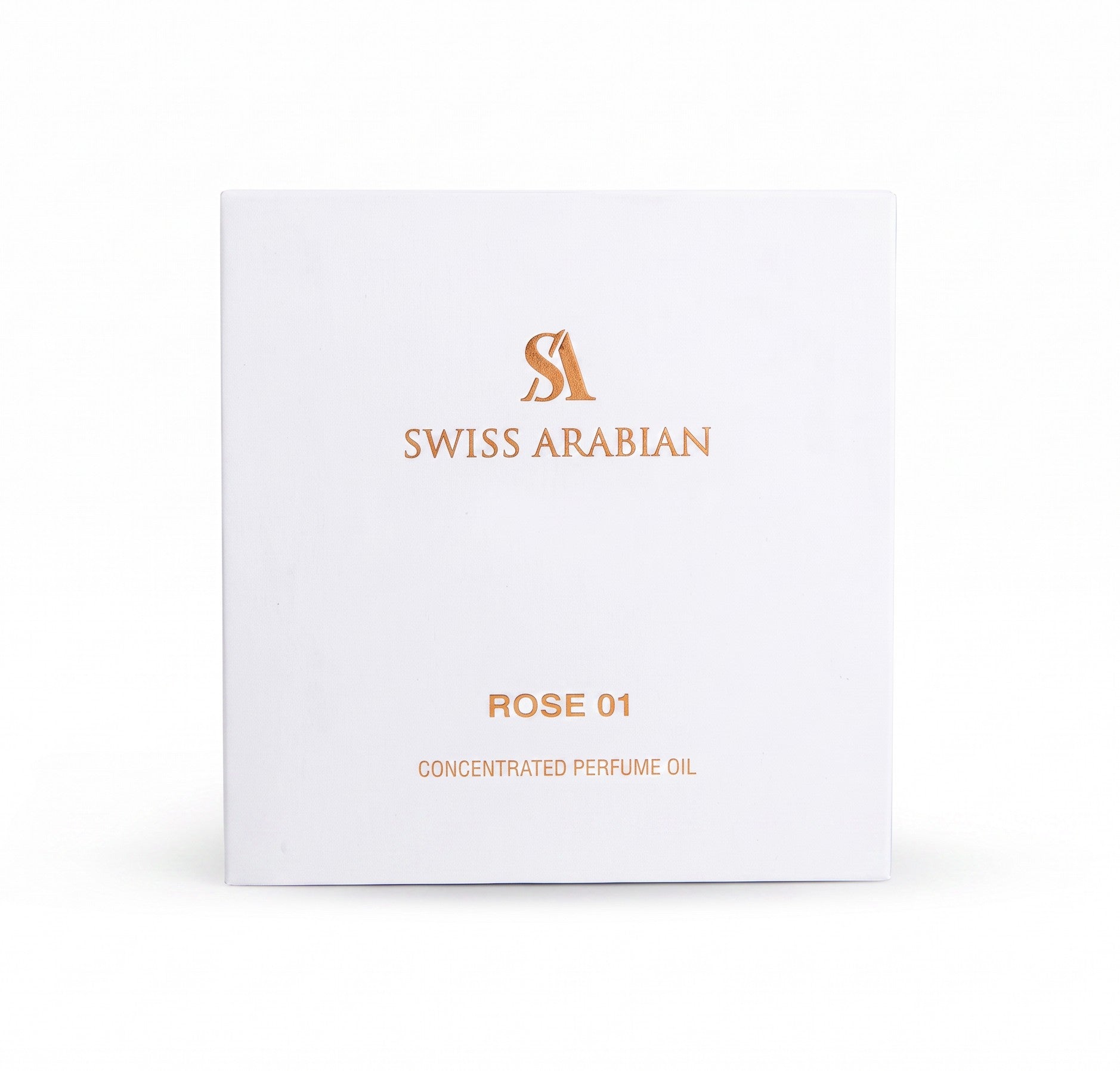 Swiss Arabian Rose 01 12ml perfume oil gift box packaging