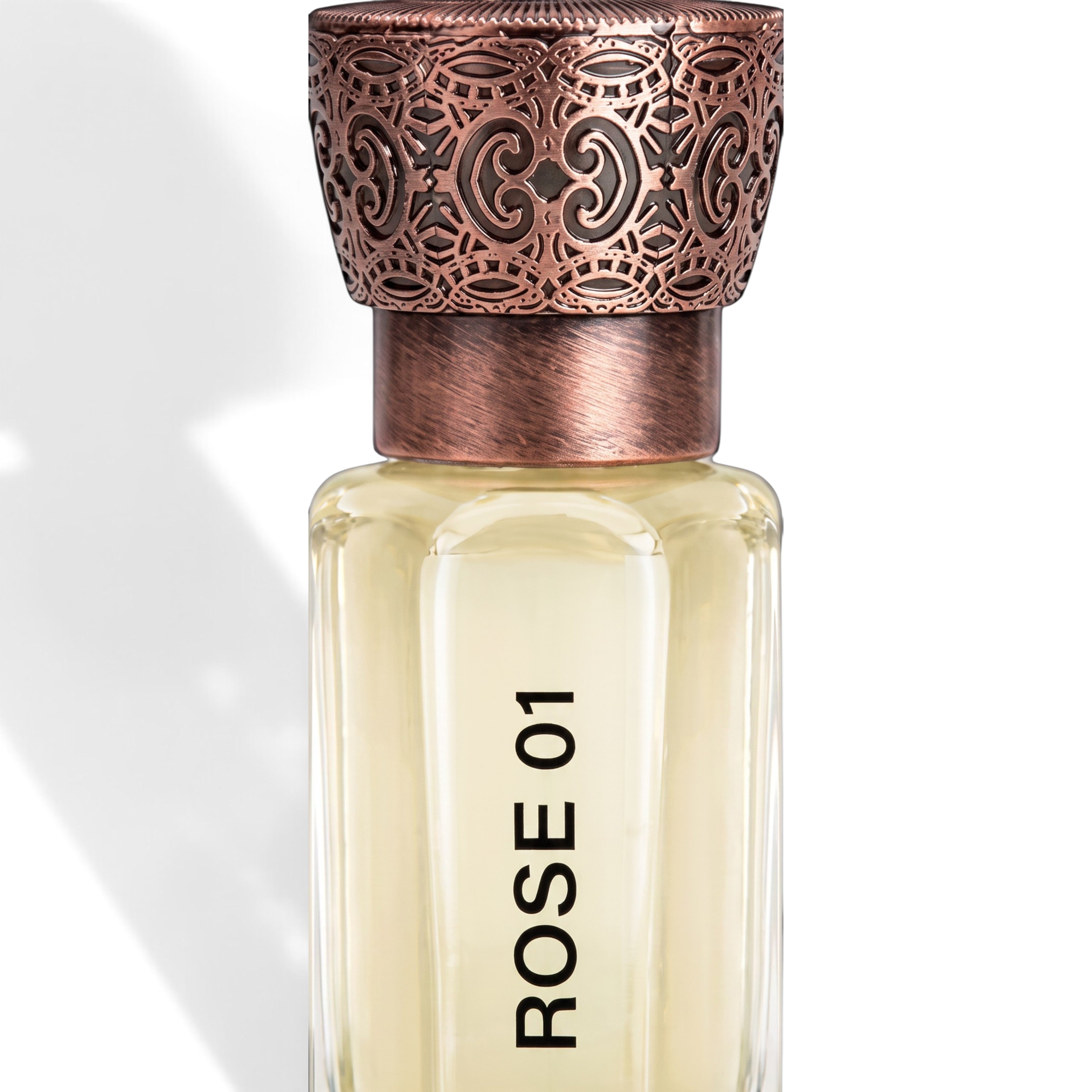 Swiss Arabian Rose 01 rose perfume oil for women, 12ml alcohol-free attar bottle