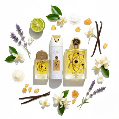 Tharwah Gold Giftset Fragarances